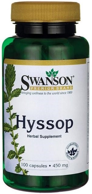 Hyssop, 450mg - 100 caps