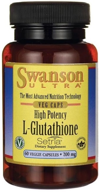 L-Glutathione, 200mg - 60 vcaps
