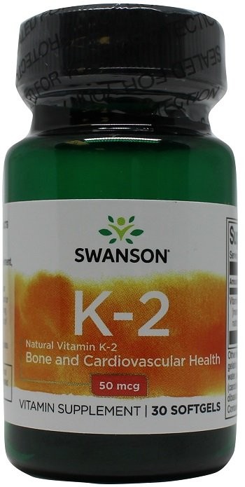 Vitamin K-2, 50mcg - 30 softgels