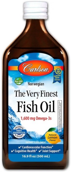 Norwegian The Very Finest Fish Oil, Natural Orange - 500 ml.