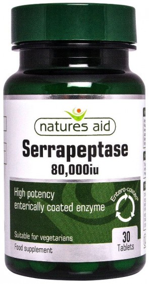 Serrapeptase, 80 000 IU - 30 tablets