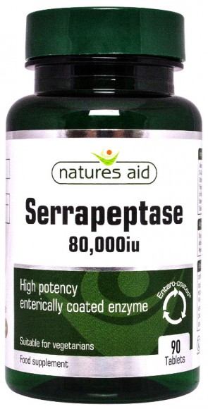 Serrapeptase, 80 000 IU - 90 tablets