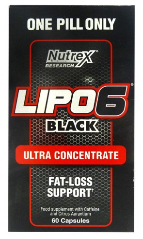 Lipo-6 Black, Ultra Concentrate - 60 caps