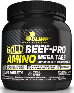 Gold BEEF-PRO AMINO - 300 mega tabs