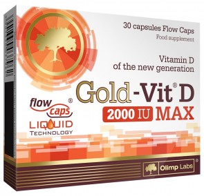 Gold-Vit D MAX, 2000IU - 30 softgels