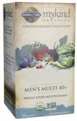 Mykind Organics Men's Multi 40+ - 120 tablets