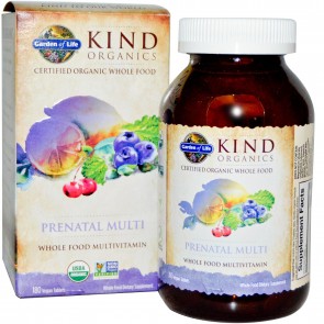 Mykind Organics Prenatal Multi - 180 tablets