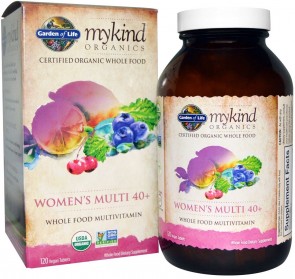 Mykind Organics Womens Multi 40+ - 120 vegan tabs
