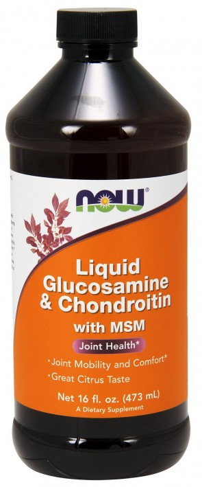 Liquid Glucosamine & Chondroitin with MSM - 473ml.