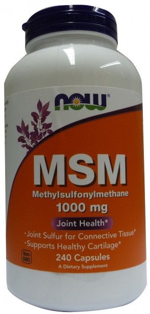 MSM Methylsulphonylmethane, 1000mg - 240 caps