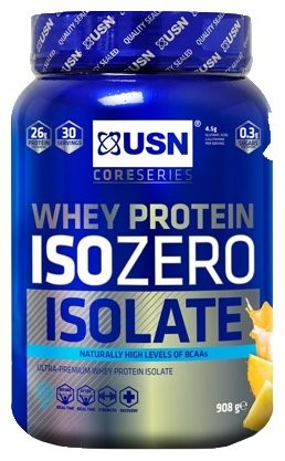 Whey Protein IsoZero Isolate, Pineapple - 908 grams