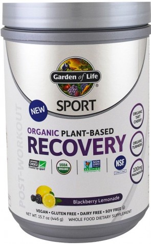 Organic Plant-Based Recovery, Blackberry Lemonade - 446 grams