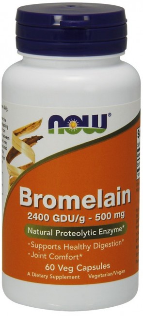 Bromelain, 500mg - 60 vcaps