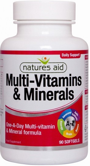 Multi-Vitamins & Minerals, With Iron - 90 softgels