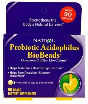 Probiotic Acidophilus BioBeads - 90 beads