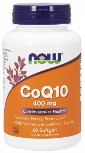 CoQ10 with Lecithin & Vitamin E, 400mg - 60 softgels