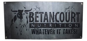 Betancourt Nutrition Vinyl Banner - 1 banner (set no. 12)