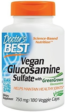 Vegan Glucosamine Sulfate with GreenGrown, 750mg - 180 vcaps