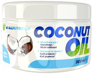 Coconut Oil, Unrefined - 500 ml.