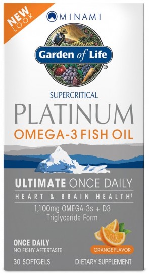 Minami Platinum Omega-3 Fish Oil - 30 softgels