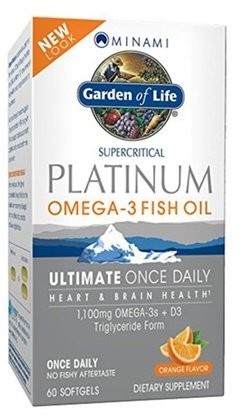 Minami Platinum Omega-3 Fish Oil - 60 softgels