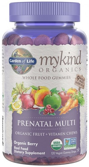 Mykind Organics Prenatal Multi Gummies, Organic Berry - 120 gummy drops