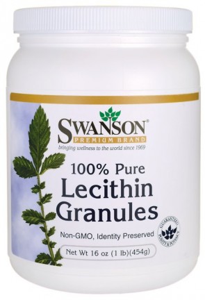 Lecithin Granules,100% Pure (Non-GMO) - 454 grams
