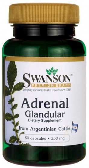 Adrenal Glandular, 350mg - 60 caps