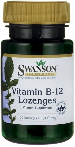Vitamin B-12 Lozenges, 1000mcg - 100 lozenges