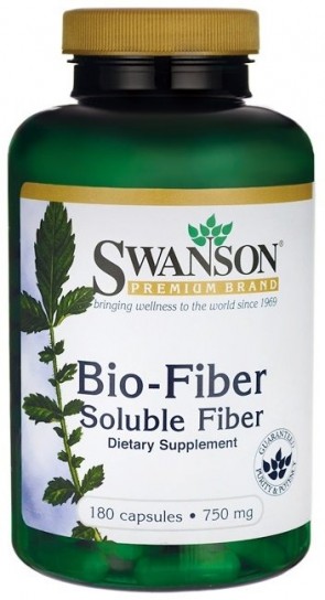 Bio-Fiber Soluble Fiber, 750mg - 180 caps