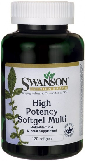 High Potency Softgel Multi - 120 softgels