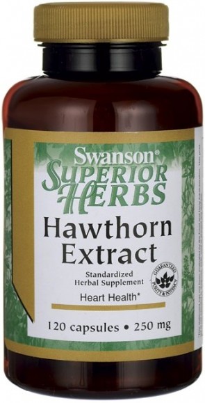 Hawthorn Extract, 250mg - 120 caps