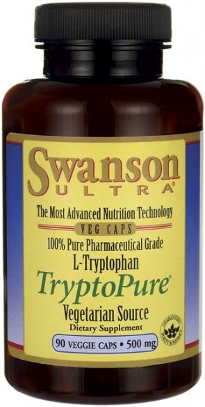 L-Tryptophan TryptoPure, 500mg - 90 vcaps