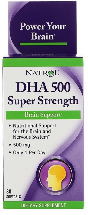 DHA 500, Super Strength - 30 softgels