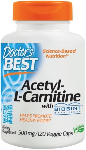 Acetyl L-Carnitine with Biosint Carnitines, 500mg - 120 vcaps
