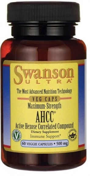 AHCC Active Hexose Correlated Compound, 500mg - 60 vcaps