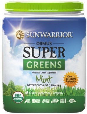 Ormus Super Greens Organic, Mint - 454 grams