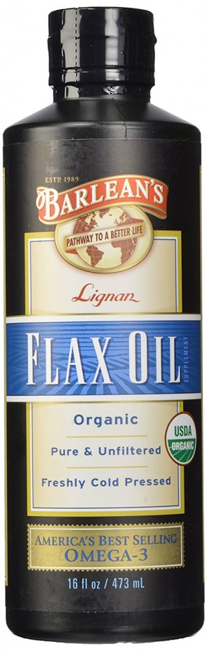 Organic Lignan Flax Oil - 473 ml.