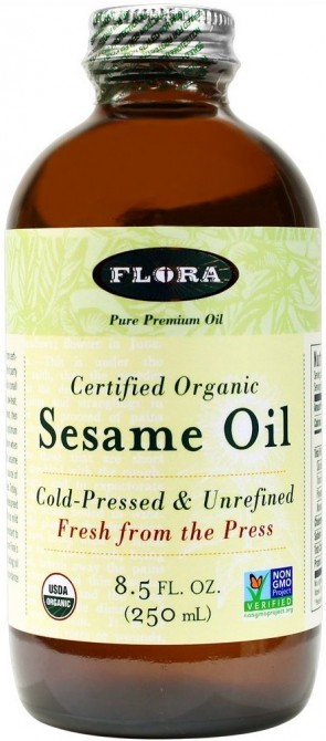 Sesame Oil Certified Organic - 250 ml.