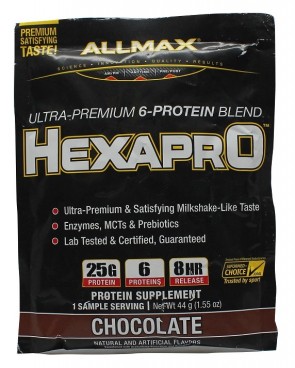 HexaPro, Decadent Chocolate Milkshake - 44 grams (1 serving)