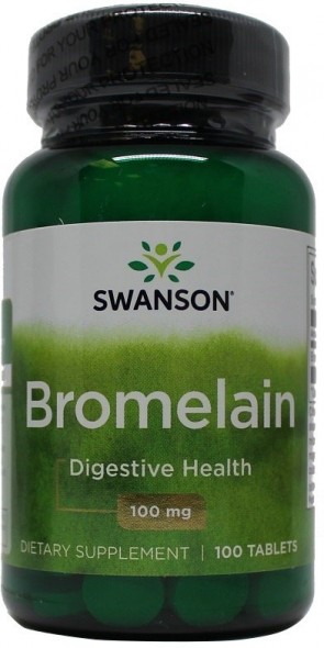 Bromelain, 100mg - 100 tablets