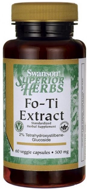 Fo-Ti Extract, 500mg - 60 vcaps