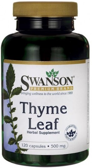 Thyme Leaf, 500mg - 120 caps