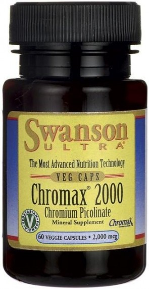 Chromax 2000 Chromium Picolinate, 2000mcg - 60 vcaps