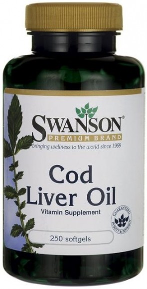 Cod Liver Oil, 350mg - 250 softgels