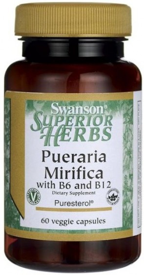 Pueraria Mirifica with B6 & B12 - 60 vcaps