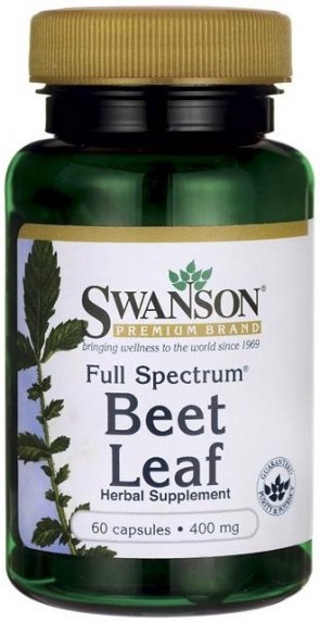 Full Spectrum Beet Leaf, 400mg - 60 caps