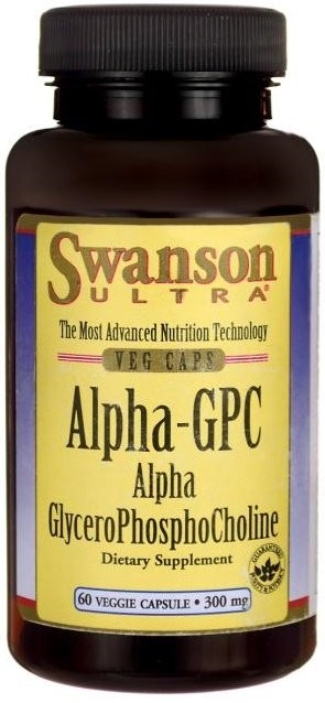 Alpha-GPC Alpha GlyceroPhosphoCholine, 300mg - 60 vcaps