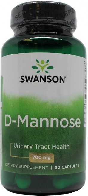 D-Mannose, 700mg - 60 caps